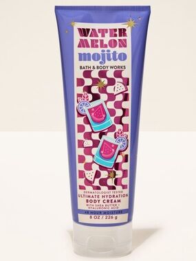 Bath & Body Works Watermelon Mojito Ultimate Hydration Body Cream NEW full size